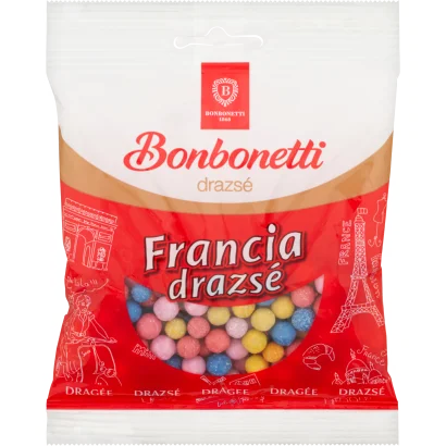 Bonbonetti Franciadrazsé – Kakao-Zuckerdragées 70 g