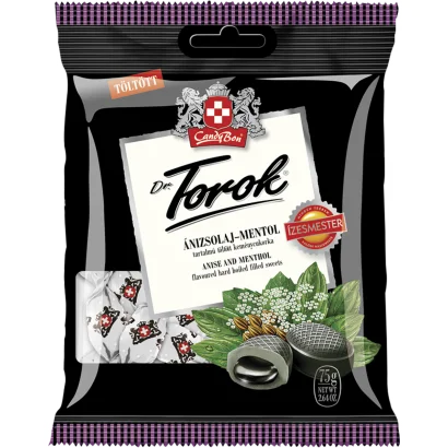 Dr. Angine Gefüllte Hartbonbons mit Anis und Menthol 75 g