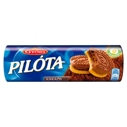 Győri Pilóta Keksz mit Kakaocremefüllung 180 g