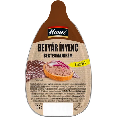 Hamé Betyár Gourmet Schweineleberpastete 105 g