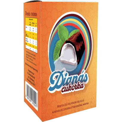 Dianás Bonbons mit flüssigem Menthollikör-Kern und kakaohaltiger Glasur 133 g